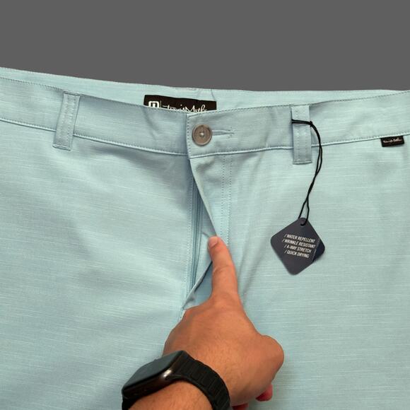 Travis Mathew SwitchBacks Short Blue Petit Four Size 42 NWT 1MW200 - Picture 4 of 9